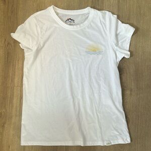 White Graphic Tee
